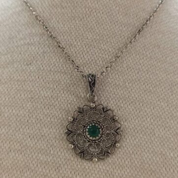Ciondolo Sardo Argento Collezione "Pallera" (2)