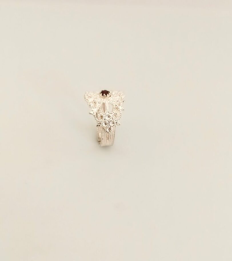 Anello Sardo Argento "Linea Fiocco" (1) - immagine 2