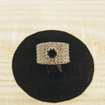 Anello Sardo Argento Collezione "Noba" (V4)